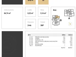 Prodej bytu 2+kk, Olomouc, Leopolda Pospíšila, 51 m2