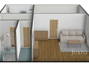 Pronájem bytu 2+1, Písek, Budějovická, 53 m2