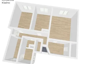 Prodej bytu 3+1, Kladno, Kordačova, 76 m2