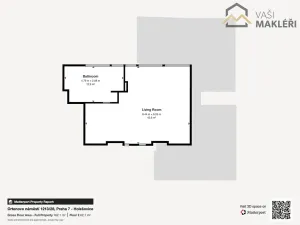 Pronájem bytu 4+kk, Praha - Holešovice, Ortenovo náměstí, 136 m2