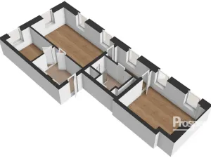 Prodej bytu 3+1, Hostinné, Dolní brána, 67 m2