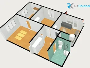 Pronájem bytu 3+1, Ostrava, Gen. Píky, 65 m2