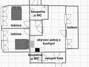 Prodej bytu 3+kk, Praha - Dejvice, Lindleyova, 109 m2