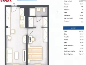 Prodej bytu 2+kk, Praha - Chodov, Čenětická, 48 m2