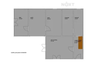 Prodej rodinného domu, Podmokly, 60 m2