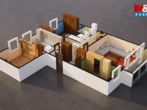 Prodej bytu 4+1, Teplice - Trnovany, Masarykova třída, 87 m2