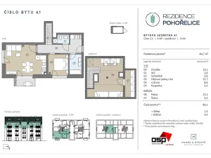 Prodej bytu 3+kk, Pohořelice, U Kasáren, 84 m2