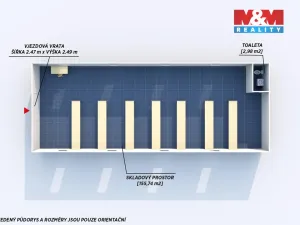 Pronájem skladu, Šťáhlavy - Šťáhlavice, 155 m2