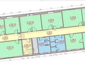 Pronájem kanceláře, Brno, Vídeňská, 100 m2