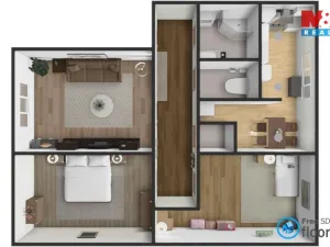 Prodej bytu 3+1, Radešínská Svratka, 65 m2