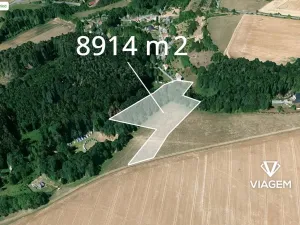 Prodej podílu zahrady, Lanžov, 2228 m2