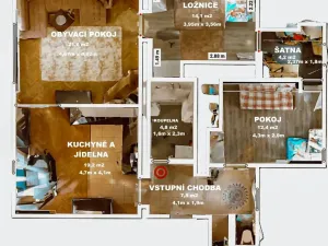 Prodej bytu 4+1, Kroměříž, Štursova, 128 m2