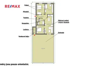 Prodej bytu 4+kk, Vochov, 78 m2