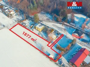 Prodej pozemku pro bydlení, Ostrava - Stará Bělá, 1877 m2