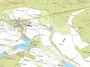 Prodej pole, Mšec, 5119 m2