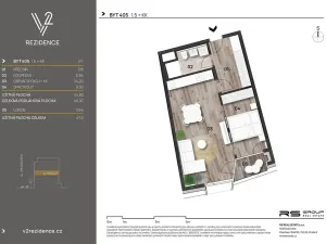 Prodej bytu 2+kk, Praha - Košíře, Hlaváčkova, 47 m2