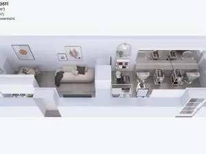 Pronájem skladu, Brno, Antonínská, 27 m2