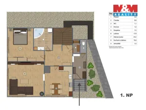 Prodej rodinného domu, Radonice, Růžičkova, 182 m2