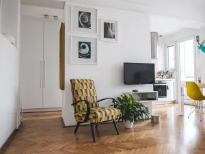 Pronájem bytu 3+kk, Praha - Holešovice, U Uranie, 62 m2