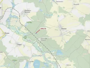 Dražba lesa, Jílovice, 5755 m2