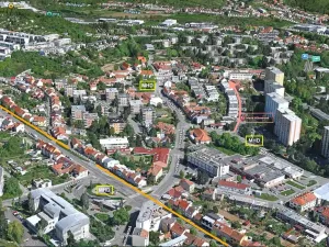 Pronájem pokoje, Brno, Marie Hübnerové, 14 m2