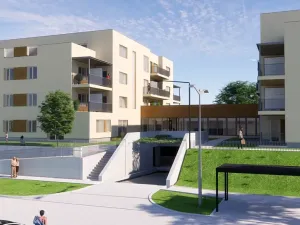 Pronájem bytu 1+kk, Slavkov u Brna, Nerudova, 38 m2