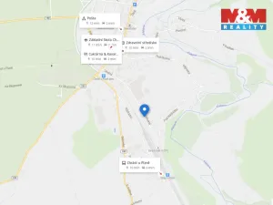 Pronájem komerčního pozemku, Chrást, 1600 m2