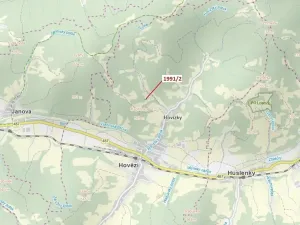 Dražba lesa, Hovězí, 933 m2