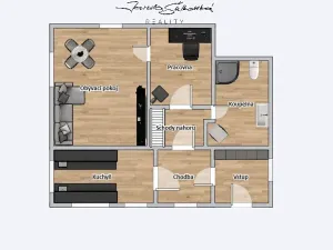 Pronájem rodinného domu, Velký Újezd, Za Obecním lesem, 80 m2