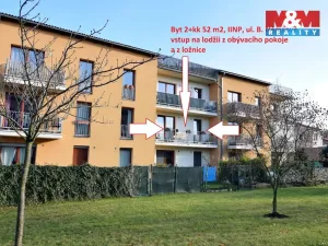 Pronájem bytu 2+kk, Hostivice, 52 m2