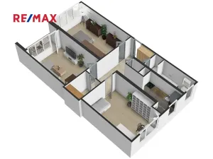 Pronájem bytu 3+1, Brandýs nad Labem-Stará Boleslav, Brázdimská, 80 m2