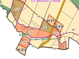 Prodej pozemku pro bydlení, Veselá, 170 m2