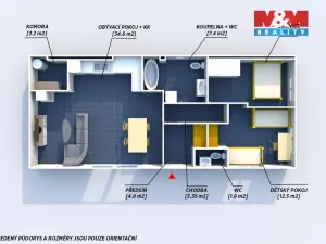 Prodej rodinného domu, Volduchy, 78 m2