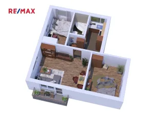 Prodej bytu 3+kk, Olomouc, Foerstrova, 65 m2