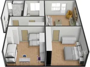 Prodej bytu 3+1, Písek, Budovatelská, 80 m2