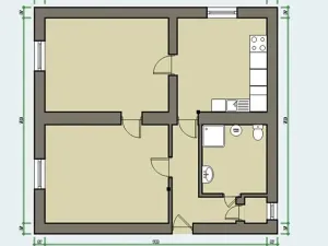 Pronájem bytu 2+1, Lanškroun, Olbrachtova, 55 m2