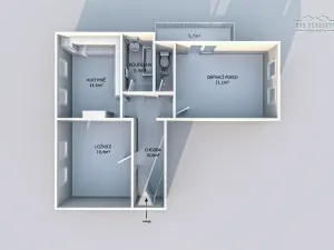 Pronájem bytu 2+1, Vejprnice, Jižní Svahy, 70 m2