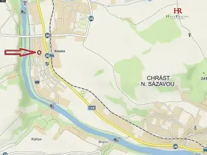 Pronájem bytu 2+kk, Týnec nad Sázavou, 30 m2