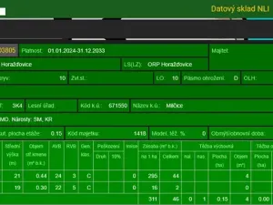 Prodej lesa, Myslív, 4556 m2