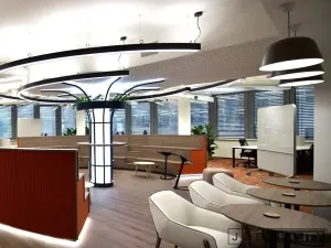 Pronájem kanceláře, Praha - Nusle, Lomnického, 120 m2