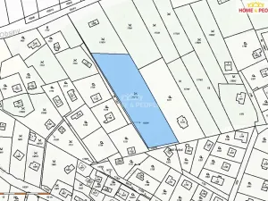 Prodej podílu zahrady, Praha - Lipence, 2442 m2