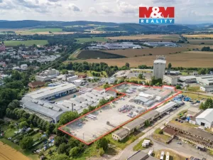 Pronájem komerčního pozemku, Přeštice, 7196 m2