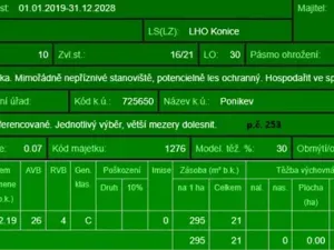 Prodej lesa, Ludmírov, 9585 m2