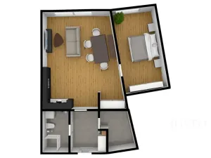 Pronájem bytu 2+kk, Beroun, Na Parkáně, 64 m2