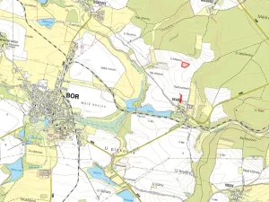 Prodej podílu pole, Bor, 8917 m2