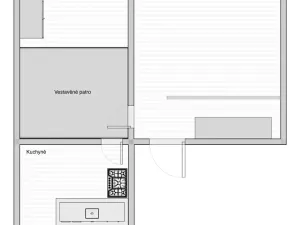 Pronájem bytu 2+kk, Praha - Karlín, Pernerova, 62 m2
