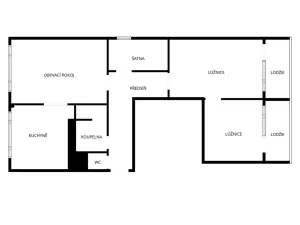 Pronájem bytu 3+1, Příbram - Příbram VIII, Čechovská, 90 m2