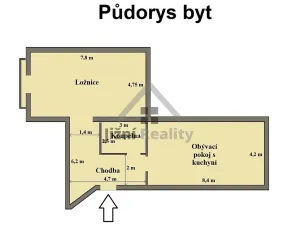 Prodej bytu 2+kk, České Budějovice, Rudolfovská tř., 98 m2