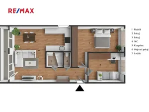 Pronájem bytu 3+kk, Kolín, Tisovecká, 68 m2