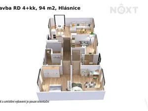 Prodej rodinného domu, Hlásnice, 94 m2